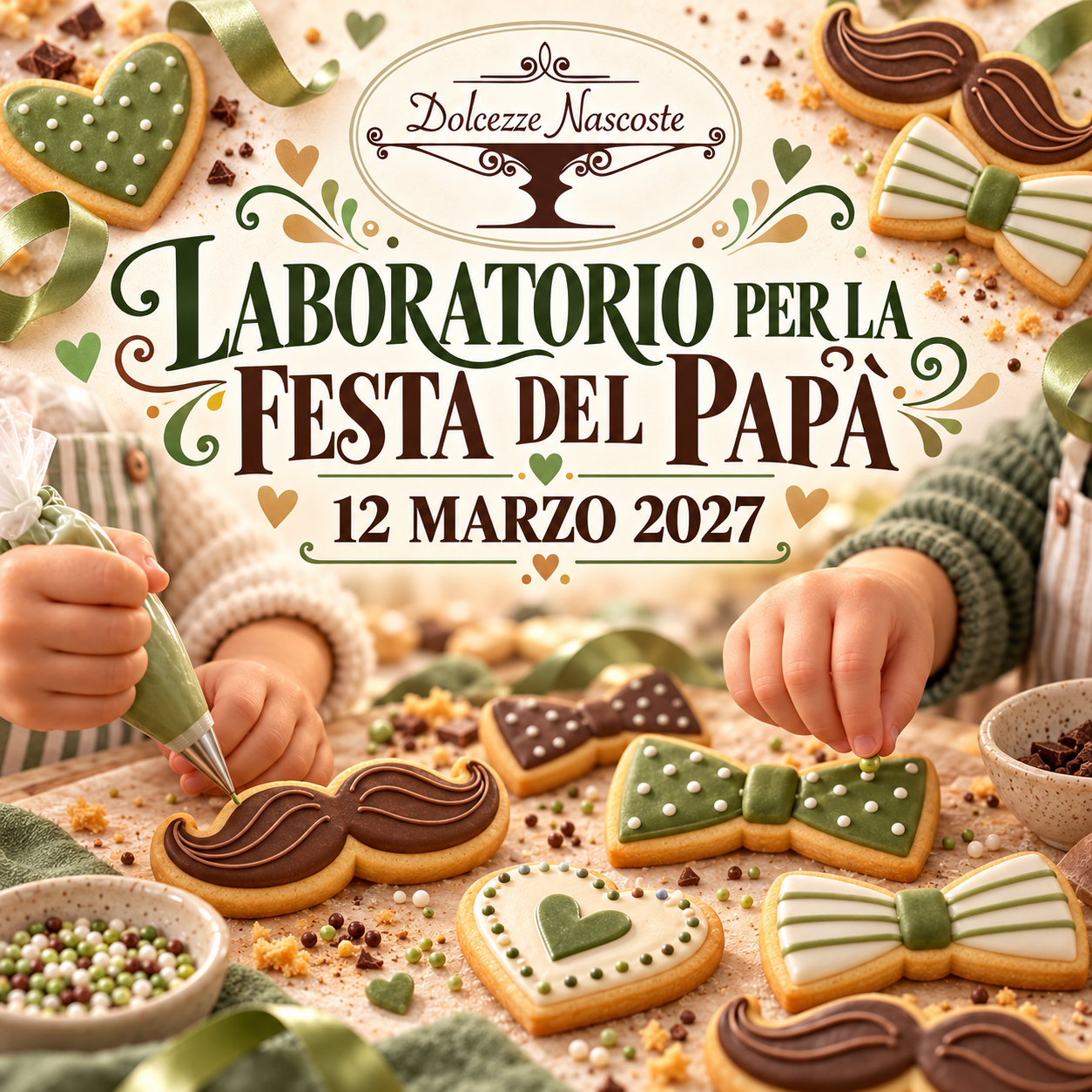Acconto iscrizione – Laboratorio Festa del Papà | 12 marzo 2027